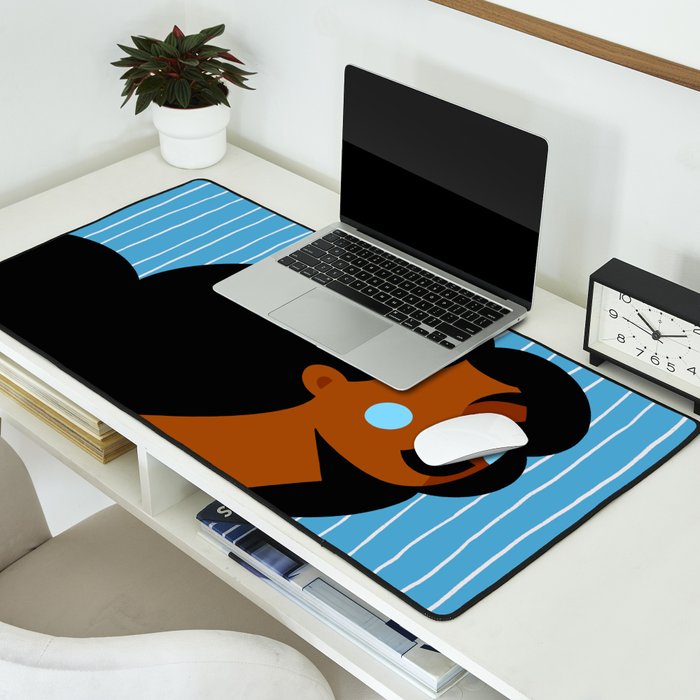 Bluesy Desk Mat Gallery Image 2