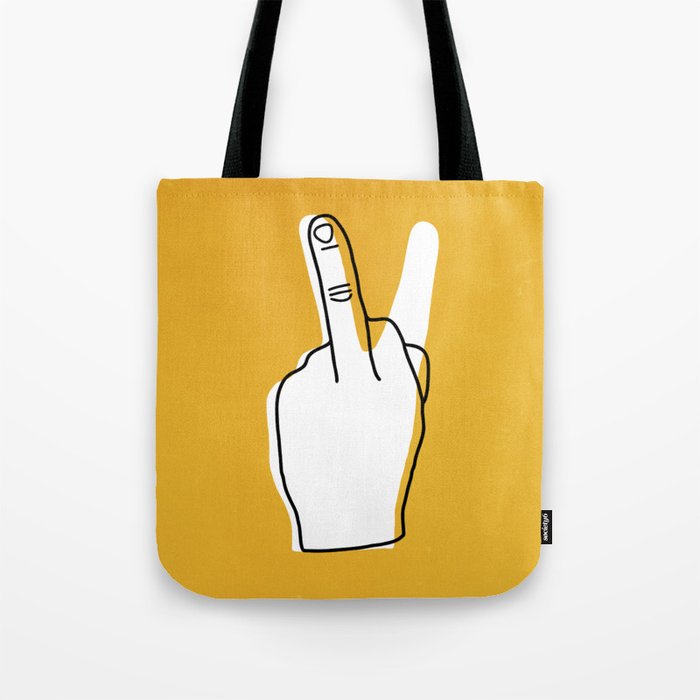 Two Moods Only Tote Bag Gallery Image 1