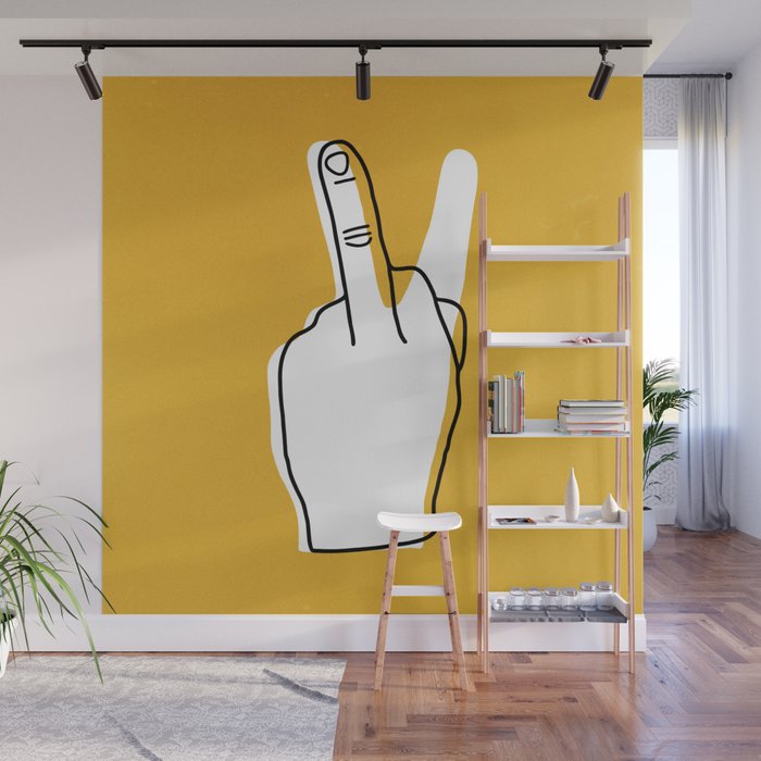 Two Moods Only Wall Mural Gallery Image 1