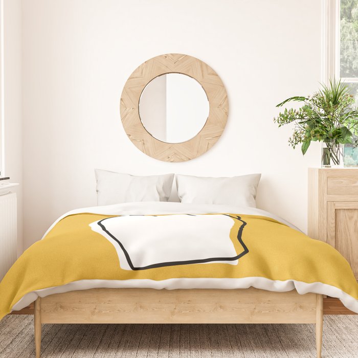 Two Moods Only Duvet Cover Gallery Image 3