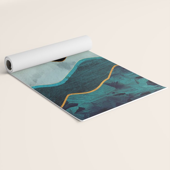 Glacial Hills Yoga Mat Gallery Image 2