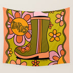 Taurus Groovy Boot Wall Tapestry Gallery Image 4