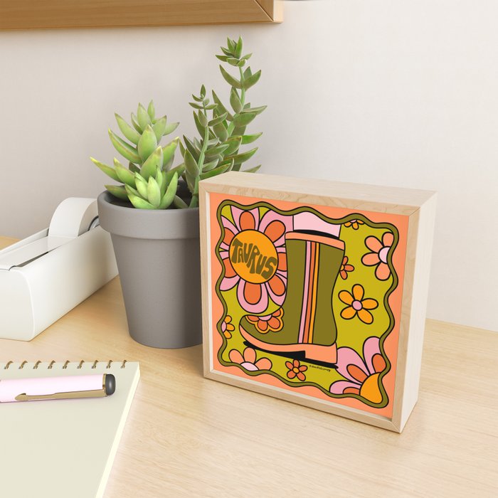 Taurus Groovy Boot Mini Art Print Gallery Image 2