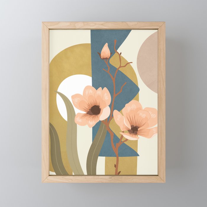 Elegant Shapes 02 Mini Art Print Gallery Image 1