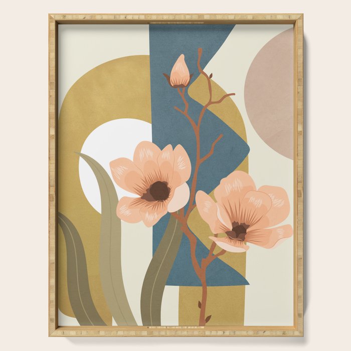 Elegant Shapes 02 Serving Tray Gallery Image 1