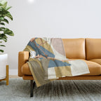 Elegant Shapes 02 Throw Blanket Gallery Image 1