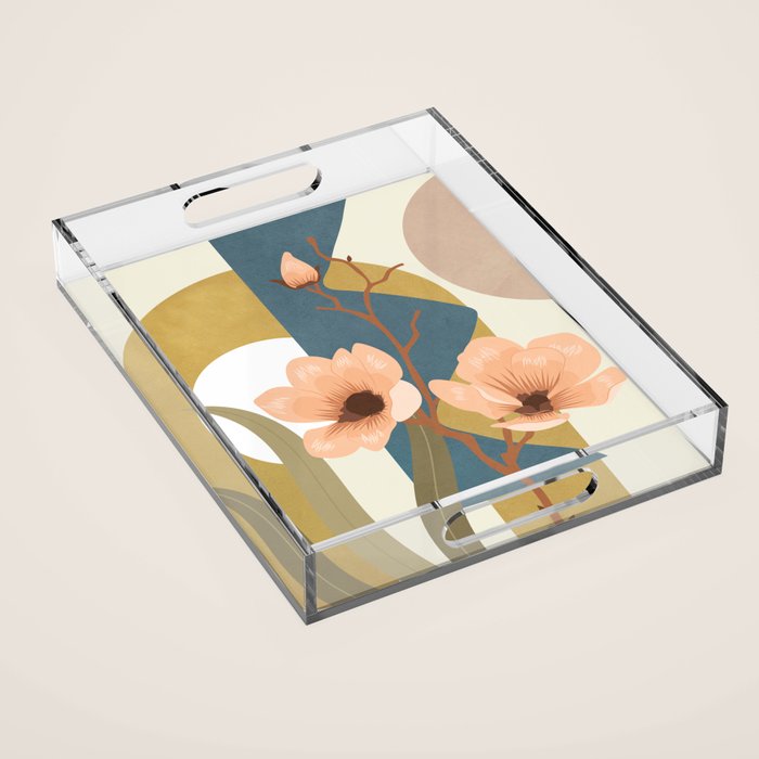 Elegant Shapes 02 Acrylic Tray Gallery Image 1