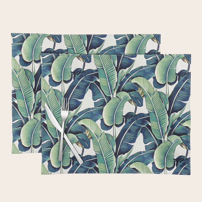 Banana leaves Placemat Gallery Image 1