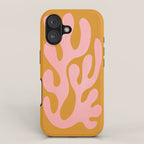Lilac & Sundown: Matisse Paper Cutouts 03 iPhone Case Gallery Image 1