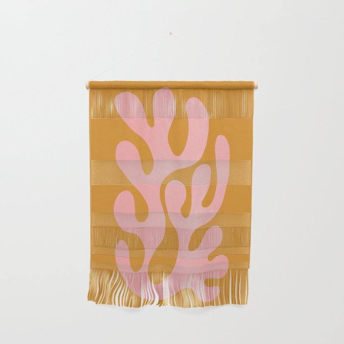 Lilac & Sundown: Matisse Paper Cutouts 03 Wall Hanging Gallery Image 1