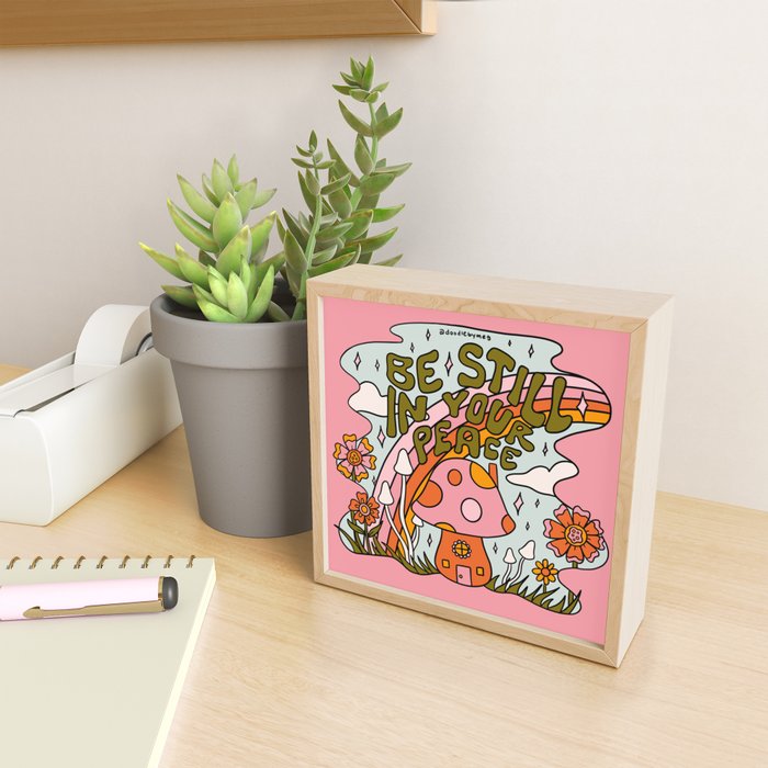 Be Still In Your Peace Mini Art Print Gallery Image 2