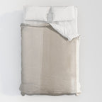 Beige Ombre Minimalist Abstract Painting Duvet Cover Gallery Image 6