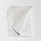 Beige Ombre Minimalist Abstract Painting Throw Blanket Gallery Image 3