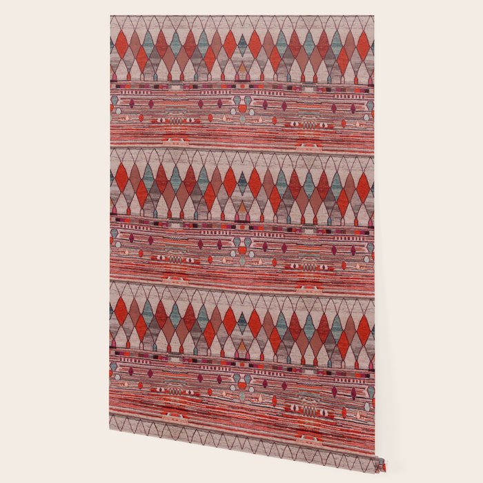 Earthy Berber Geometry Wallpaper Gallery Image 2