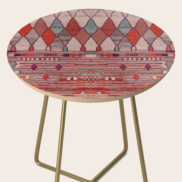 Earthy Berber Geometry Side Table Gallery Image 2