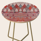 Earthy Berber Geometry Side Table Gallery Image 2