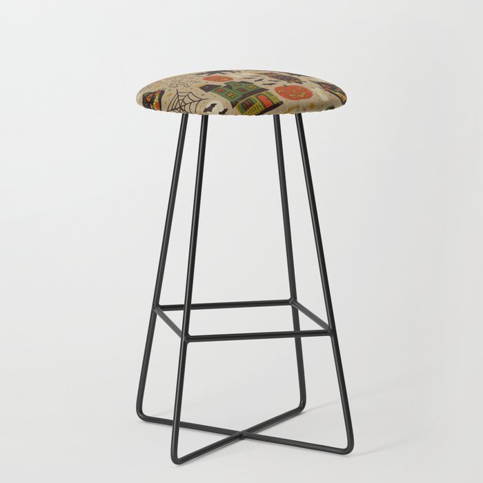 Vintage Halloween Stool Gallery Image 1