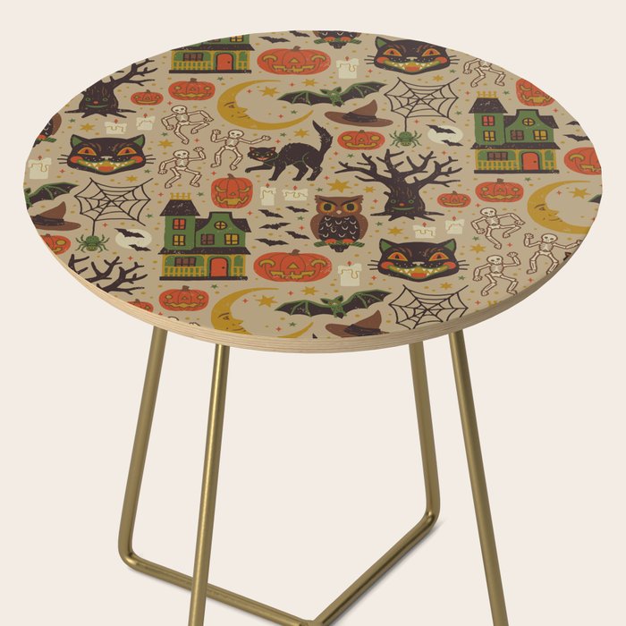 Vintage Halloween Side Table Gallery Image 2