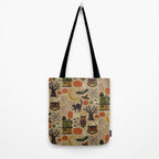 Vintage Halloween Tote Bag Gallery Image 2