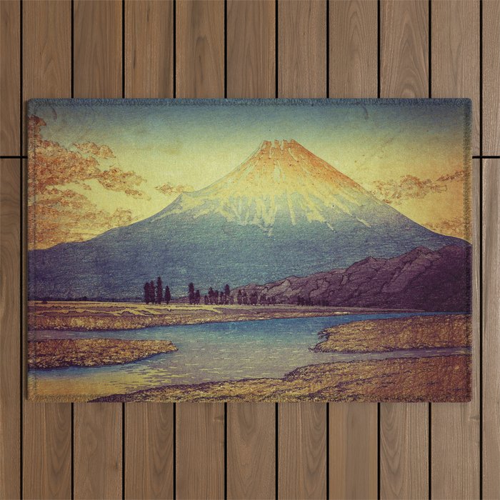Magic Hour at Danesari - Nature Landscape Outdoor Rug Gallery Image 1