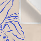Cheetah Crush lines (cobalt) Wall Tapestry Gallery Image 3