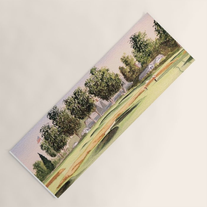 Oakmont Golf Course Yoga Mat Gallery Image 1