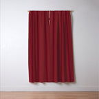 Elysian IV Ruby Red Window Curtain Gallery Image 3
