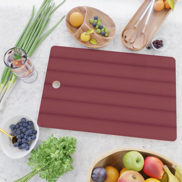 Elysian IV Ruby Red Cutting Board Gallery Image 2