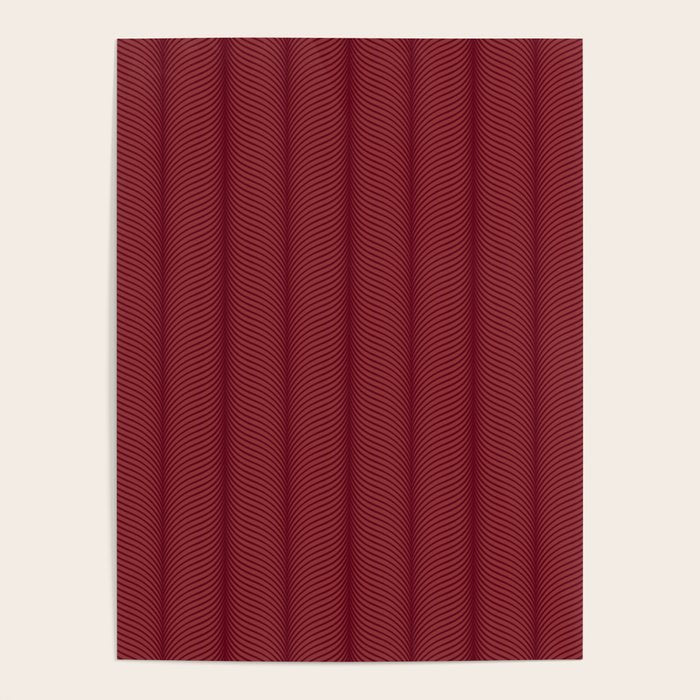 Elysian IV Ruby Red Poster Gallery Image 1