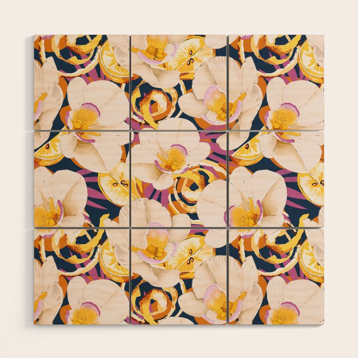 Bloom Tropic Essence Wood Wall Art Gallery Image 1