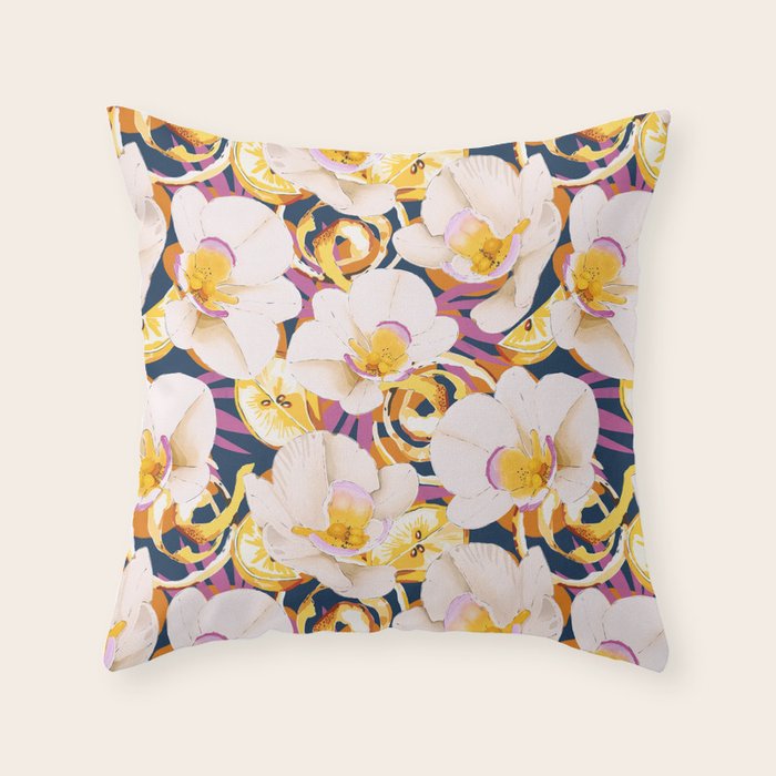 Bloom Tropic Essence Throw Pillow Gallery Image 6