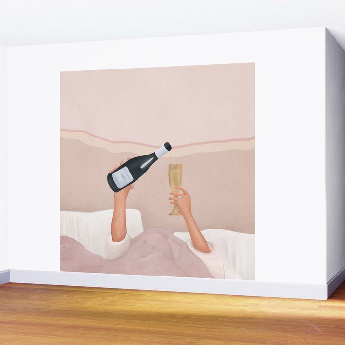 Morning Wine Wall Mural Gallery Image 2