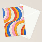 Retro Waves Stationery Card Gallery Image 2