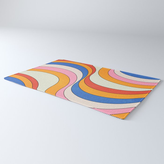 Retro Waves Rug Gallery Image 3