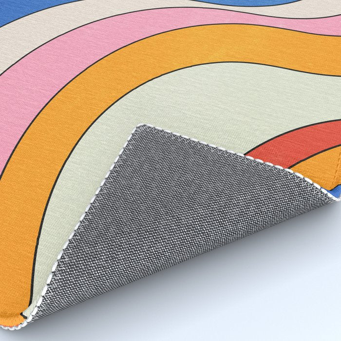 Retro Waves Rug Gallery Image 4