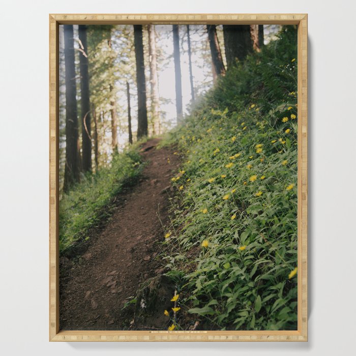 Dandelion Trail Serving Tray Gallery Image 1