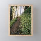 Dandelion Trail Mini Art Print Gallery Image 1