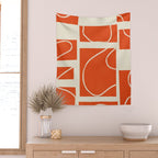 Abstract Pathways 5 Wall Tapestry Gallery Image 2