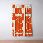 Abstract Pathways 5 Window Curtain Gallery Image 3