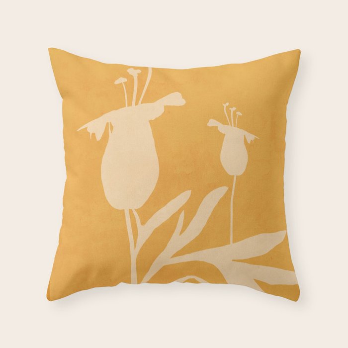 Botanical Form II Throw Pillow Gallery Image 6
