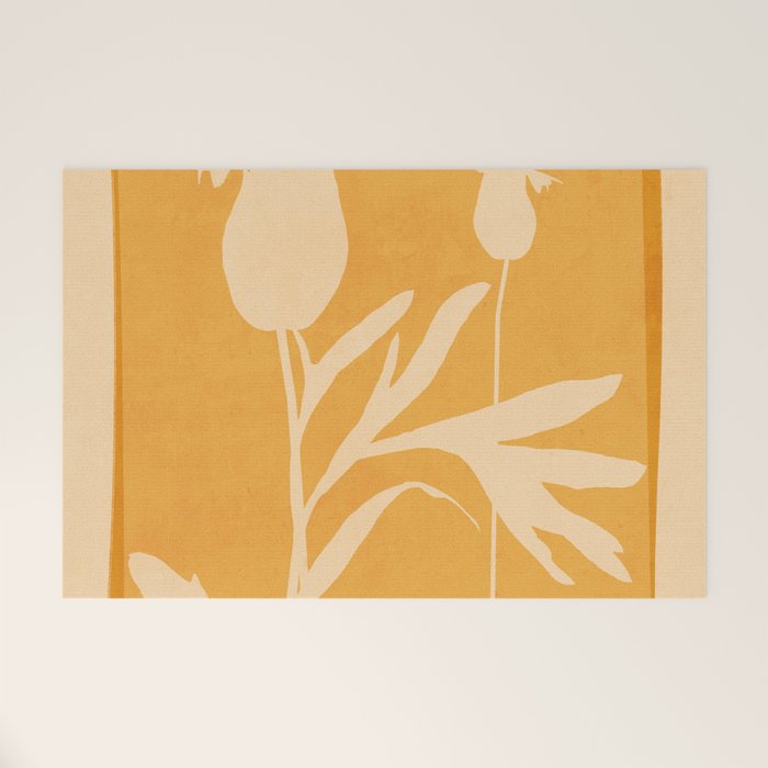 Botanical Form II Welcome Mat Gallery Image 1