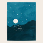 "Inhale Exhale It is Well It Is Well" Poster Gallery Image 4
