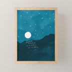 "Inhale Exhale It is Well It Is Well" Mini Art Print Gallery Image 1