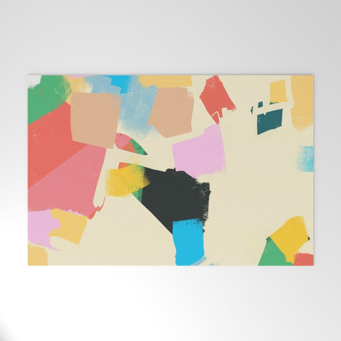 Modern Abstract Art 97 Welcome Mat Gallery Image 1