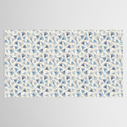 Ginko leaves blue Tablecloth Gallery Image 2