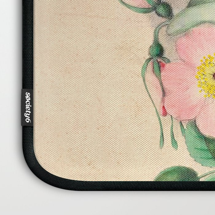 Wildflowers by Clarissa Munger Badger, 1859 (benefitting The Nature Conservancy) Laptop Sleeve Gallery Image 3