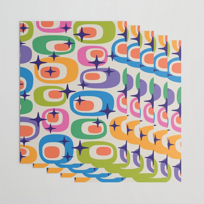 Mid Century Kitch 535 Wrapping Paper Gallery Image 3