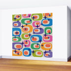 Mid Century Kitch 535 Wall Mural Gallery Image 2
