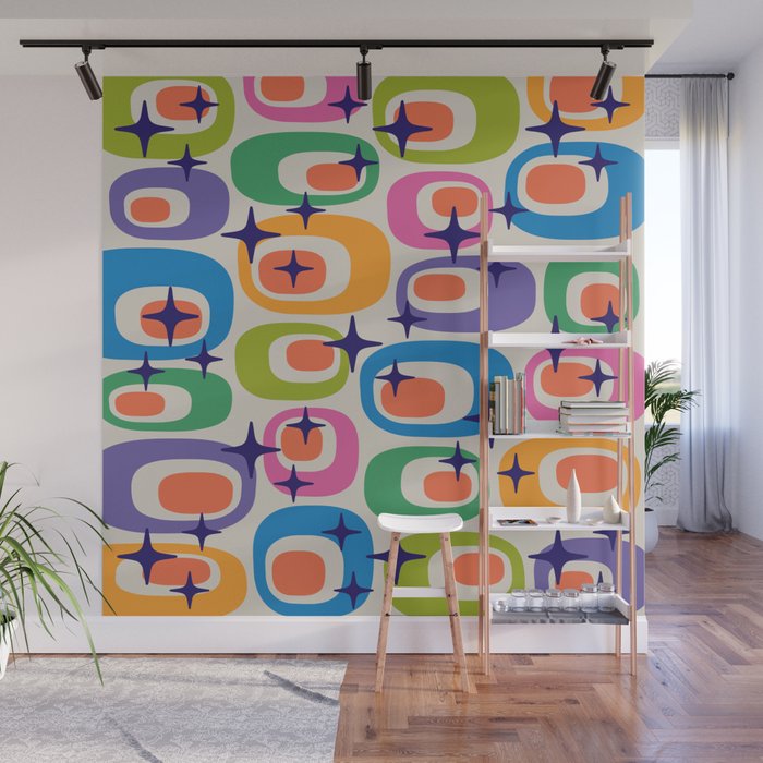 Mid Century Kitch 535 Wall Mural Gallery Image 1