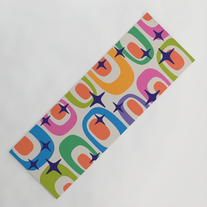 Mid Century Kitch 535 Yoga Mat Gallery Image 1
